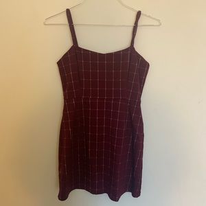 Fitted Garnet Dress